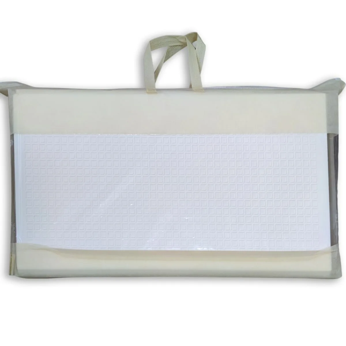 Дитячий складний термокилимок однотонний 2000х1500х10мм Білий (296) SW-00001188 – зображення використання 6