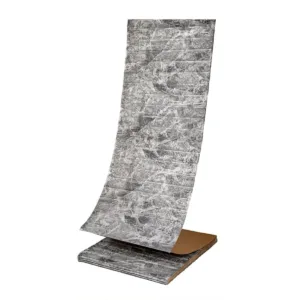 R061-2-20 Панель стінова у рулоні 3D 700ммх19,6мх2мм мармур чорний (D) SW-00002279