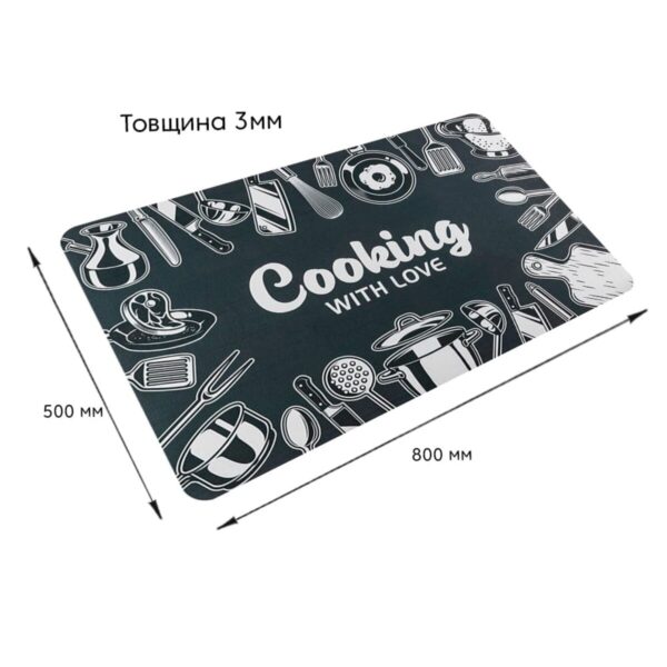 Вологопоглинаючий килимок 50х80CMх3MM (D) SW-00001888 – додаткове зображення 2
